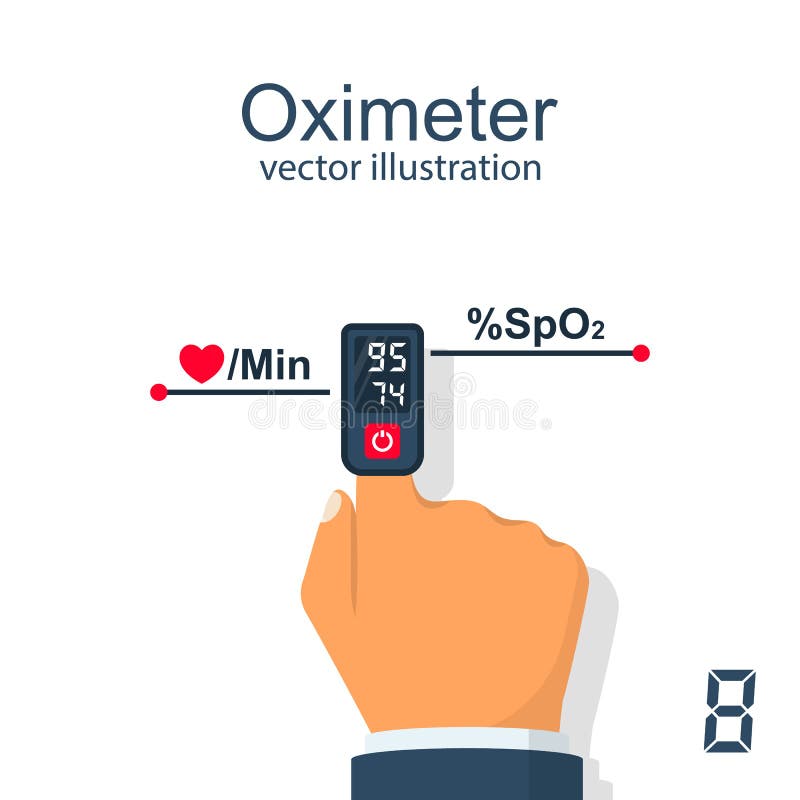 Oximeter on finger vector stock vector. Illustration of level - 109467255 Oximeter on finger vector stock vector. Illustration of level - 109467255