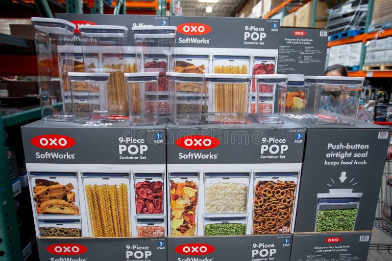 OXO SoftWorks Pop Container Sets at Store Editorial Photography - Image of  order, merchandise: 254816777