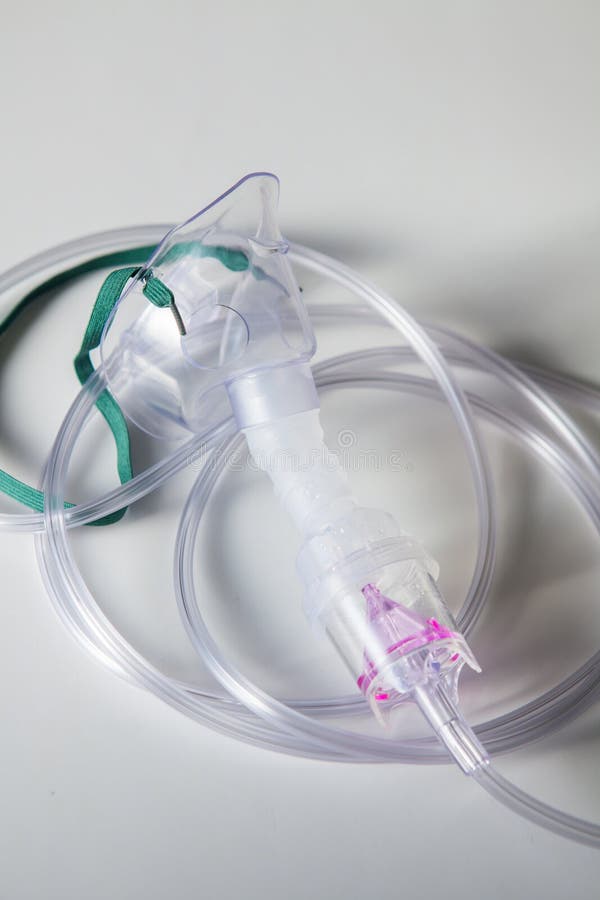 Oxygen Mask for Asthma Treatment . Stock Image Image of life, equipment 73951927