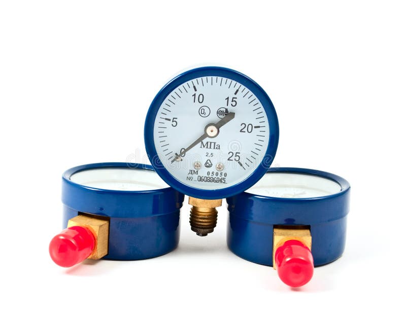 Oxygen Pressure Gauge Picture. Image 16204694