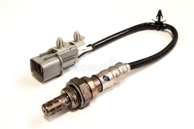 Oxygen Sensor stock image Oxygen Sensor stock image