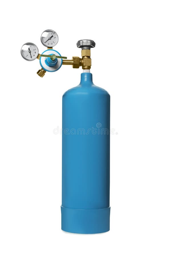 Oxygen Tank on White. Medical Equipment Stock Photo Image of oxygen