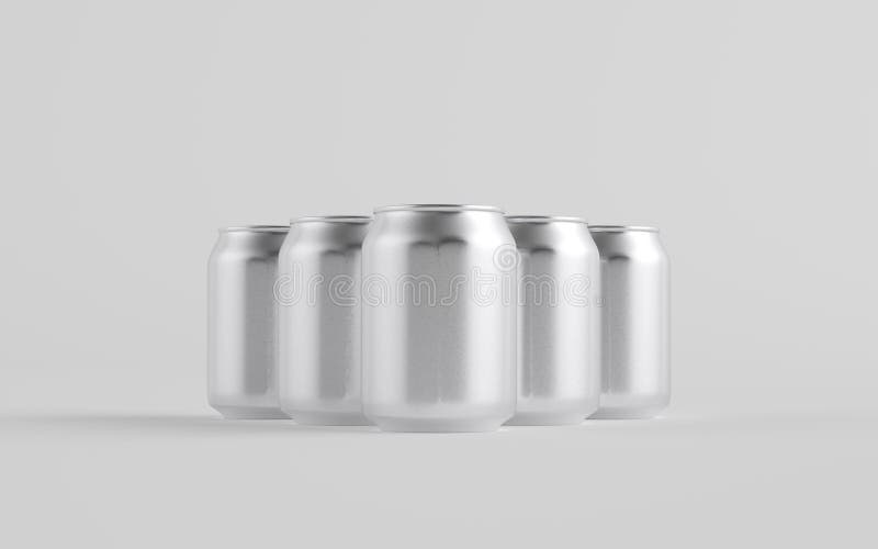 Download 8 Oz 250ml Stubby Aluminium Beverage Can Mockup Multiple Cans 3d Illustration Stock Illustration Illustration Of Bear Isolated 184886684