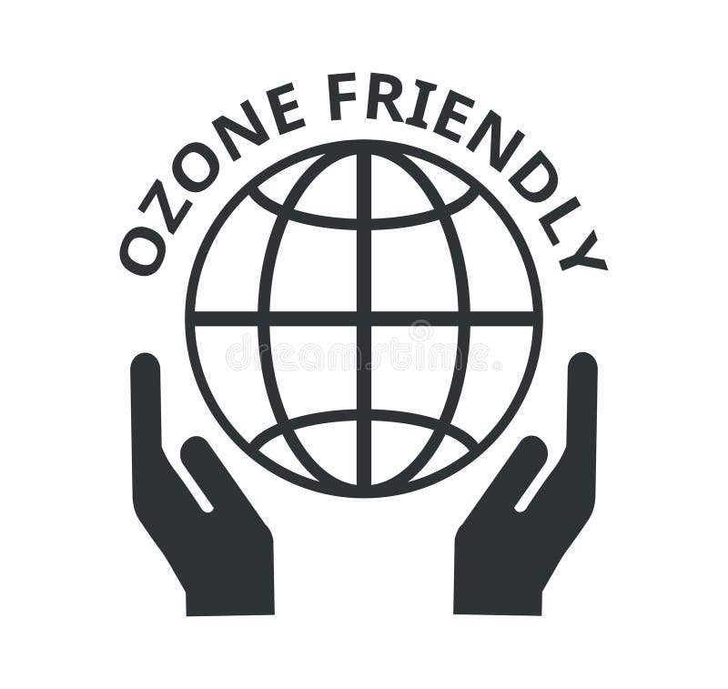 Ozone Friendly Symbol. Concept of Regulations and Ecology Stock Vector Illustration of ecology