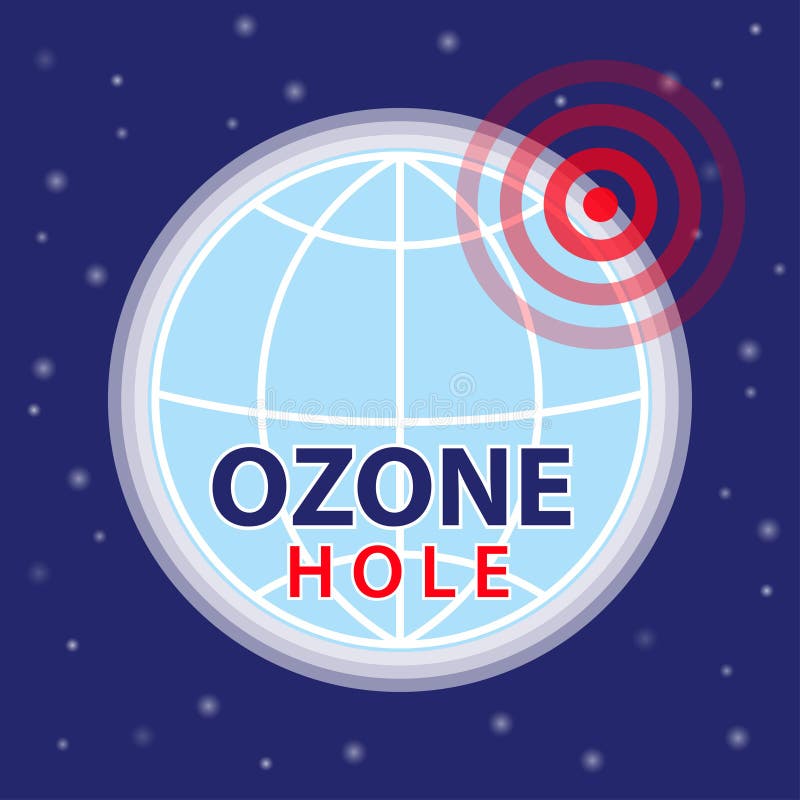 Ozone Hole. The Depletion Of Ozone Layer. Climate Change ...