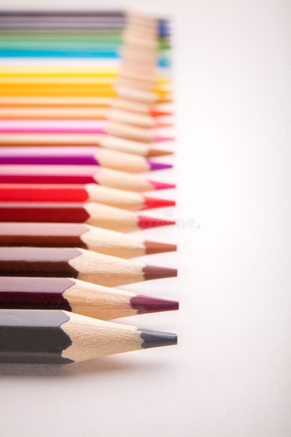 Ołówki wszystko barwią