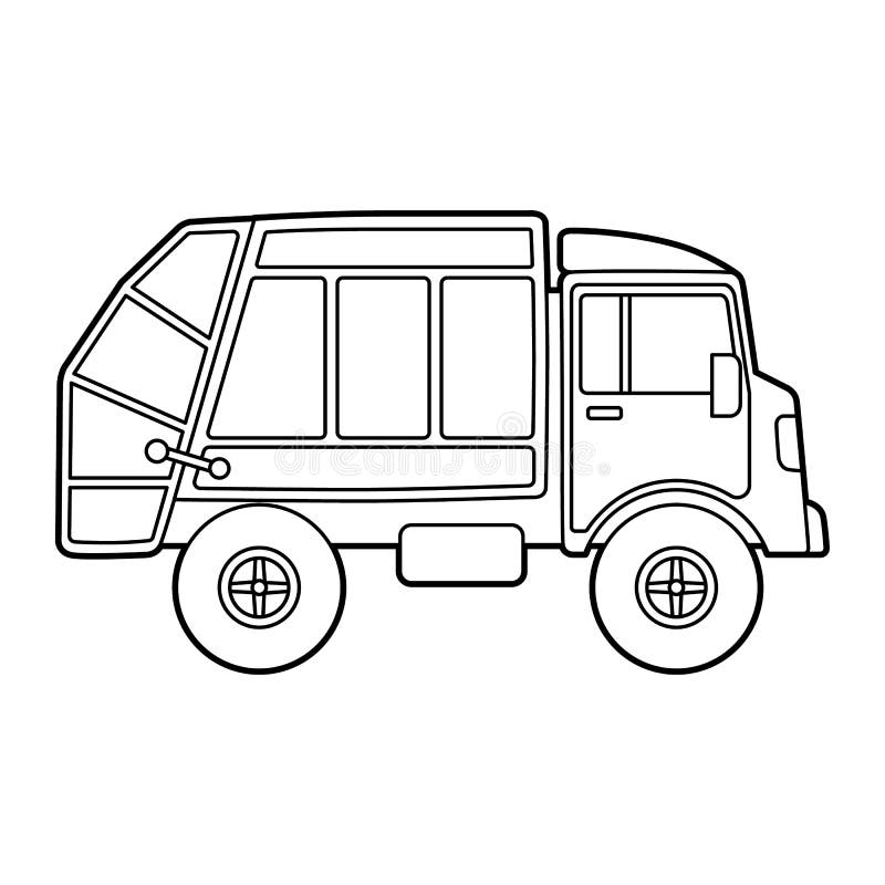 Desenhos de Caminhão para colorir - Páginas para impressão grátis