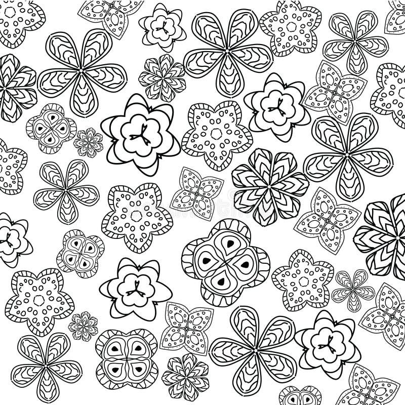 Mandala para colorir. padrão de vetor redondo com elementos decorativos.  decoração para livro, design, ilustração, jogos, relaxamento e meditação.  página para colorir