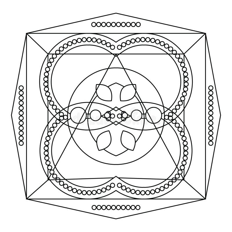 Mandala para colorir. padrão de vetor redondo com elementos decorativos.  decoração para livro, design, ilustração, jogos, relaxamento e meditação.  página para colorir