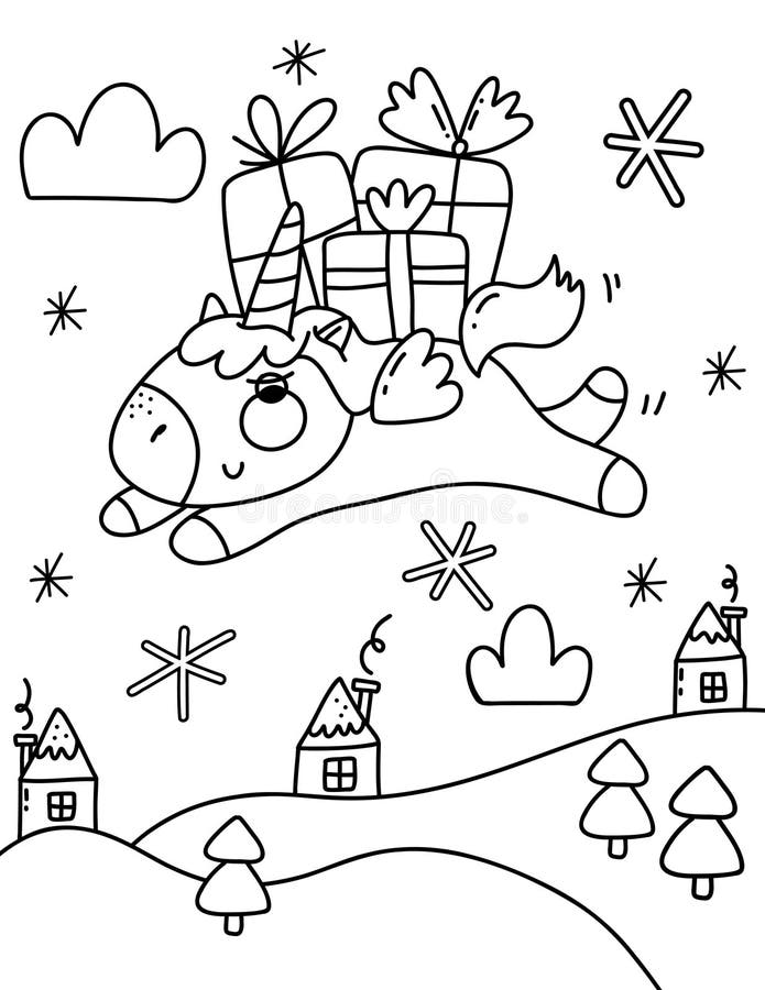 O Livro de Colorir de Natal com Soluções: 30 Desenhos Relacionados ao Natal para Crianças : Horns, Mark: : Livres
