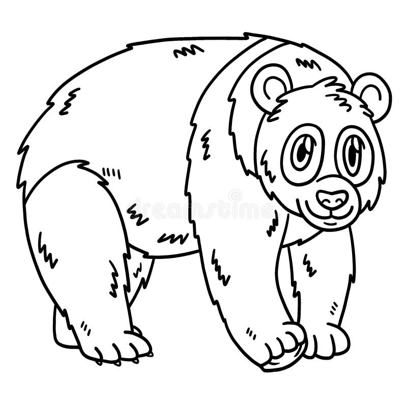 Desenho de Panda Emoji para colorir