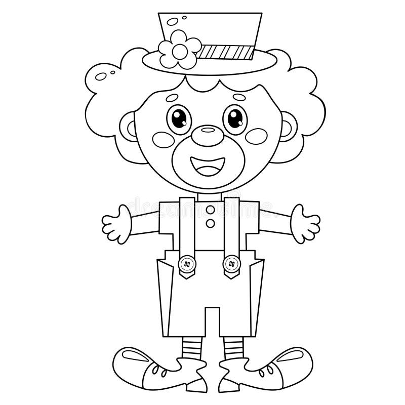 Página Para Colorear Contorno De Circo De Dibujos Animados Payaso Sobre Fondo Blanco. Libro Para Colorear Para Niños Ilustración del Vector - Ilustración de contorno, colorante: 218316990 Página Para Colorear Contorno De Circo De Dibujos Animados Payaso Sobre Fondo Blanco. Libro Para Colorear Para Niños Ilustración del Vector - Ilustración de contorno, colorante: 218316990