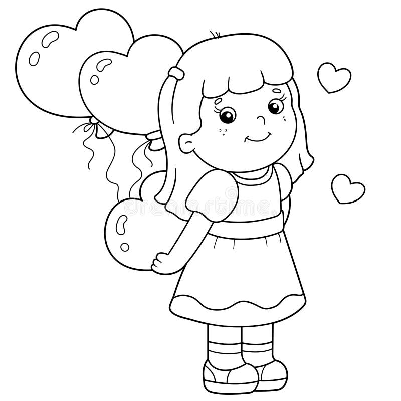 escalar algo comestible Página Para Colorear Contorno De Niña De Dibujos Animados Con Corazón Y Globos. Día De San Valentín. Libro Para Colorear Para Niño Ilustración del Vector - Ilustración de patio, actividad: 218317519 escalar algo comestible Página Para Colorear Contorno De Niña De Dibujos Animados Con Corazón Y Globos. Día De San Valentín. Libro Para Colorear Para Niño Ilustración del Vector - Ilustración de patio, actividad: 218317519