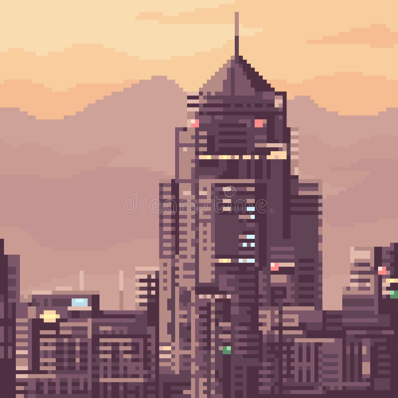 Pixel Art 80s Pôr Do Sol 8 Bits Energia Solar E Estilo Retrowave