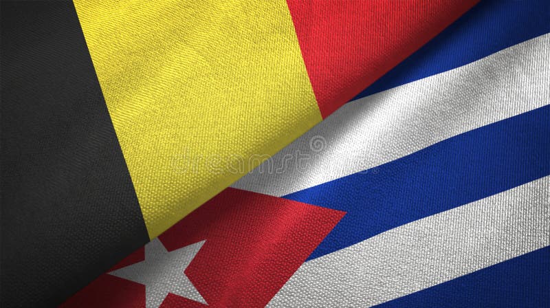 Bélgica Y Cuba Las Banderas Belgas Y Cubanas Colores Oficiales Proporci?n  Correcta Vector Ilustración del Vector - Ilustración de bélgica, correcta:  147002459