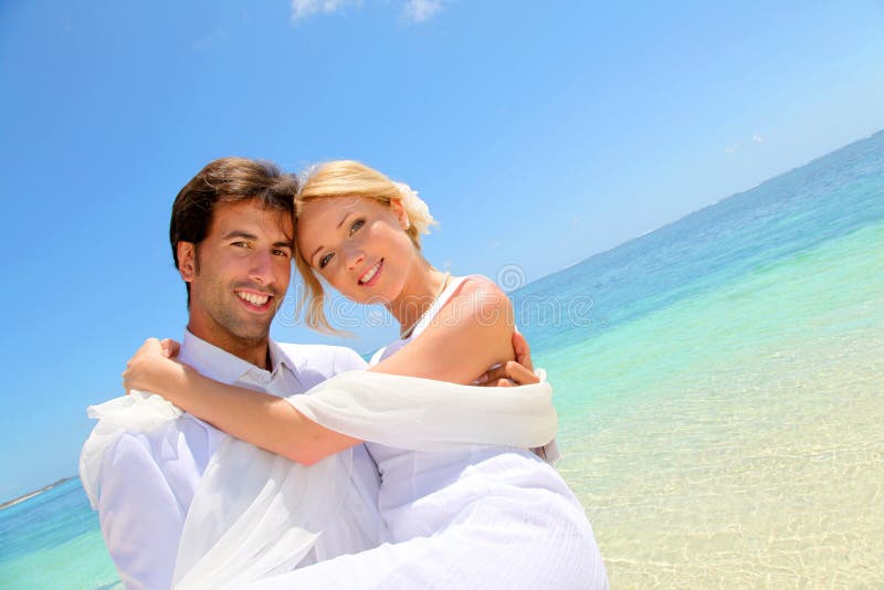 Paare in den Flitterwochen stockbild Paare in den Flitterwochen stockbild