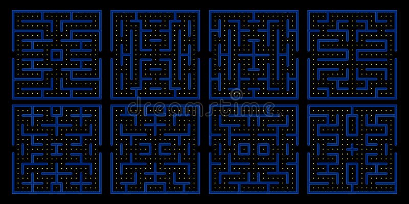 Pac Man T Shirt Men's Small  Arcade Video Game Maze Vintage 