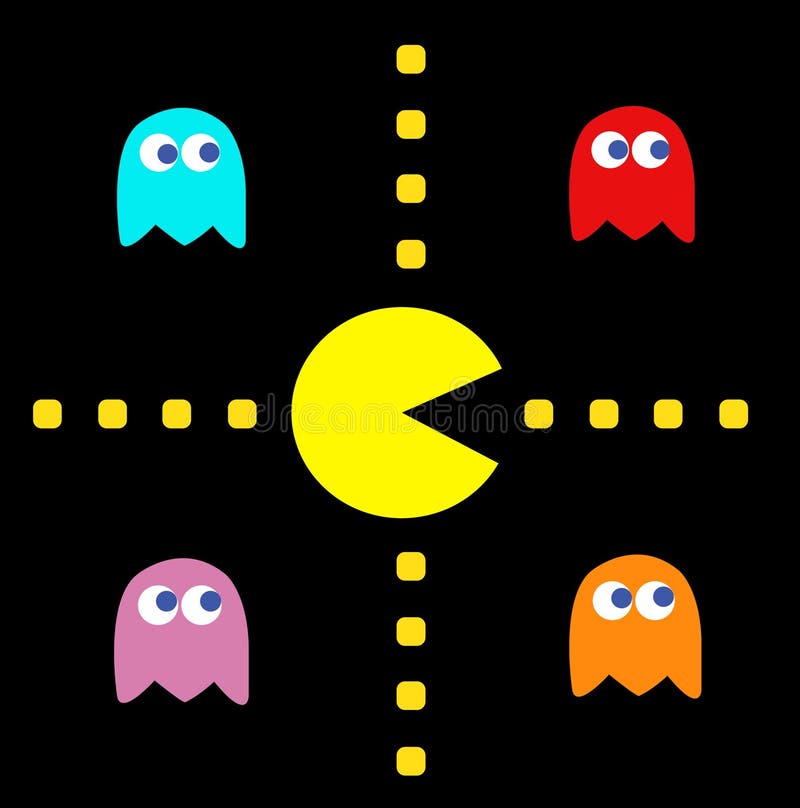 Imagens vetoriais Pacman