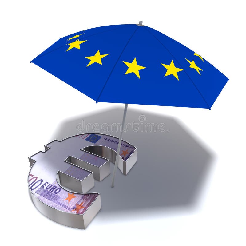 Pacchetto del sussidio per l'euro illustrazione vettoriale Pacchetto del sussidio per l'euro illustrazione vettoriale