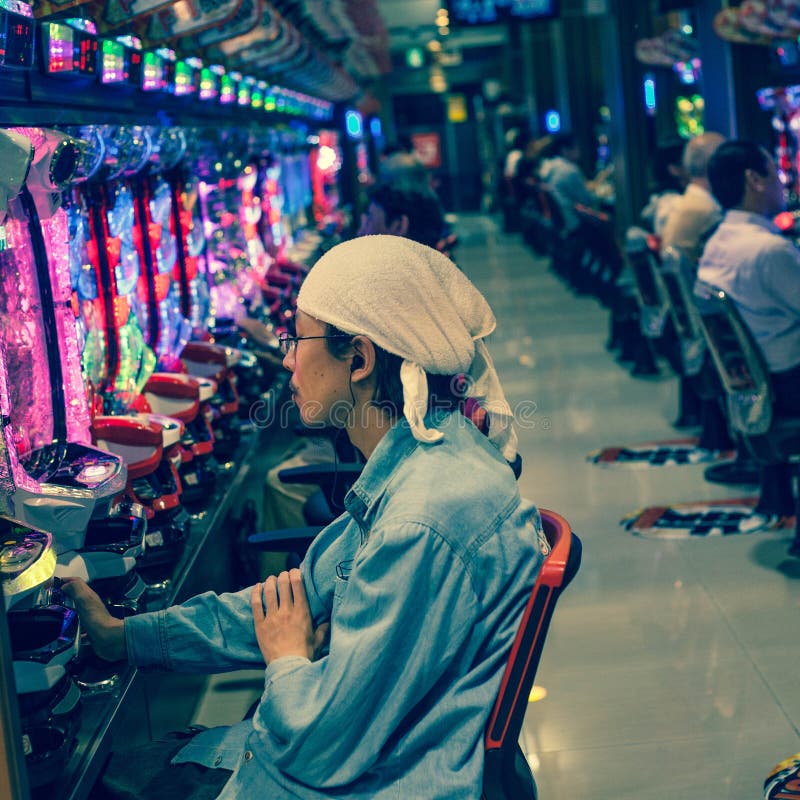 Pachinko Slot Machine Parlor in Japan Editorial Photography Image of