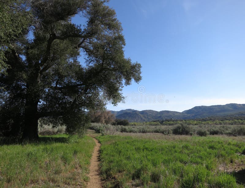 Pacific Crest Trail, Southern California stock image Pacific Crest Trail, Southern California stock image