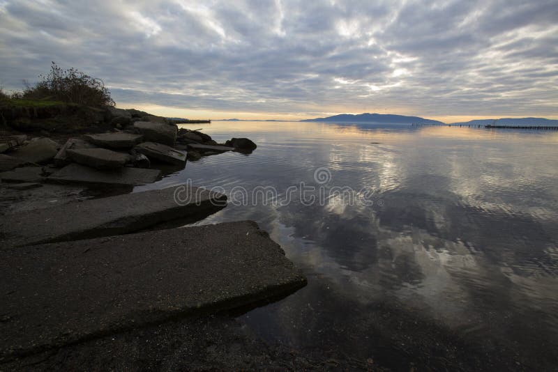 Pacific Northwest Islands stock image. Image of sound 106868107