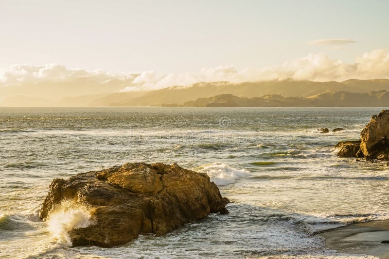 Pacific Ocean Sutro baths stock image Pacific Ocean Sutro baths stock image