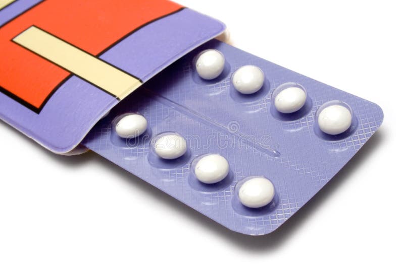 Pack of Birth Control Pills (Close View)