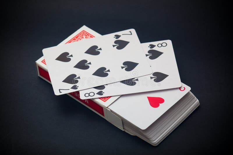 Pack of cards stock image. Image of entertainment, leisure 27164861