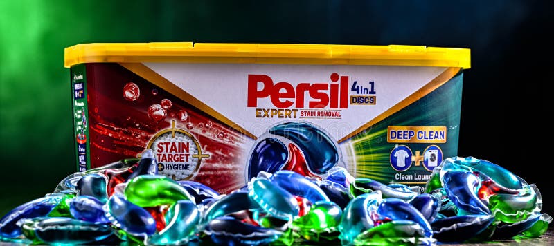 Package of Persil laundry detergent stock photo