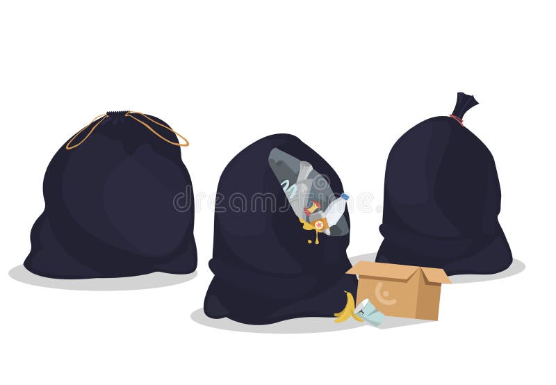 9+ Thousand Cartoon Rubbish Bag Royalty-Free Images, Stock Photos &  Pictures