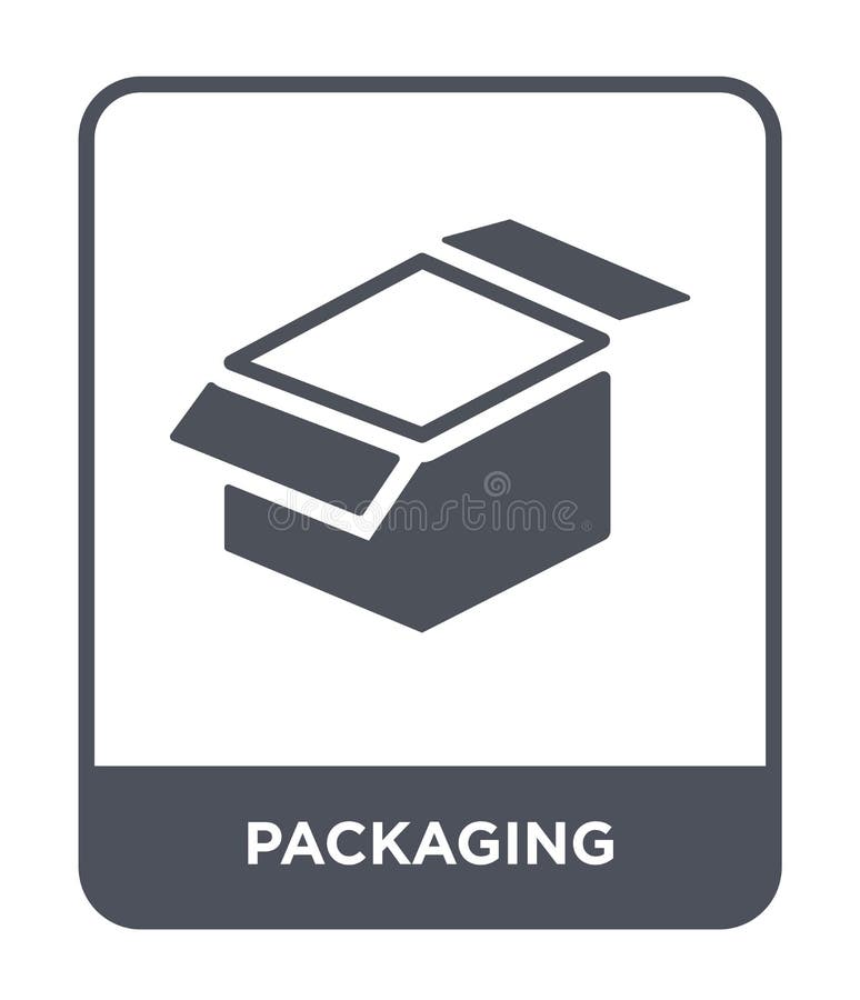 packaging icon in trendy design style. packaging icon isolated on white background. packaging vector icon simple and modern flat stock illustration packaging icon in trendy design style. packaging icon isolated on white background. packaging vector icon simple and modern flat stock illustration