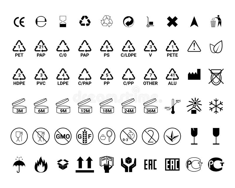 Iso Packaging Symbols Stock Illustrations – 19 Iso Packaging Symbols ...