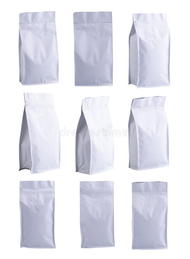 Realistic Plastic Pocket Bag Mockup Zipped Bag Stock Illustration -  Download Image Now - Packaging, Template, Transparent - iStock