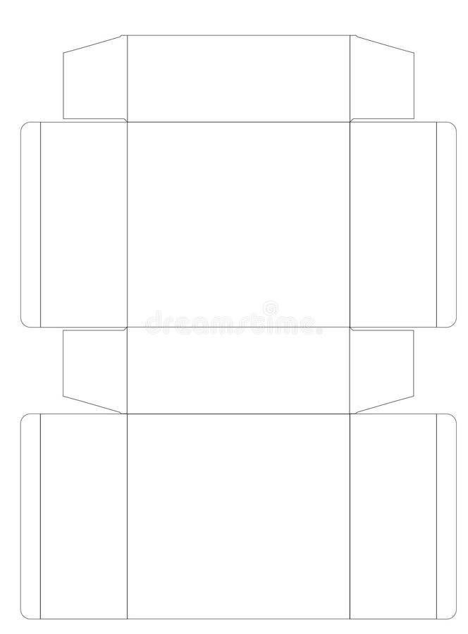 Download Packaging Template Vector Stock Vector Illustration Of Blank 127202498 PSD Mockup Templates