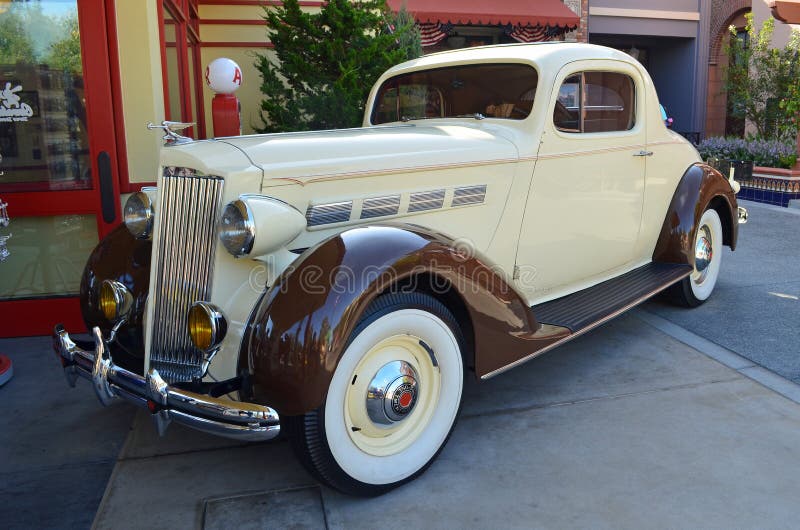 Packard Coupe 1937, fullt återställd