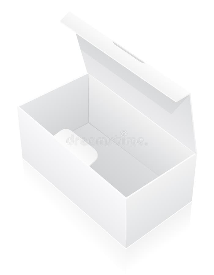 Packing box vector illustration stock illustration