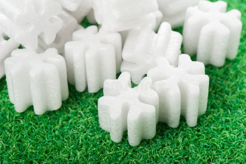 Packing foam stock image. Image of delivery, postal, white 56587455