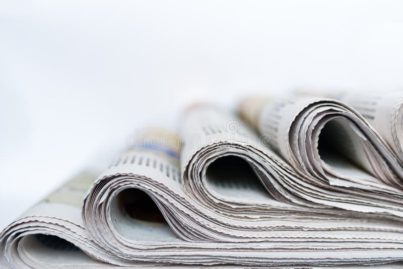 Packs of newspapers stock photo. Image of newspaper, editorial 70185916
