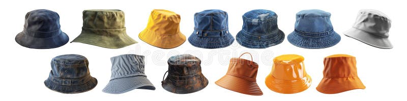 Pacote de renderização 3D de um bucket em segundo plano transparente ilustração royalty free