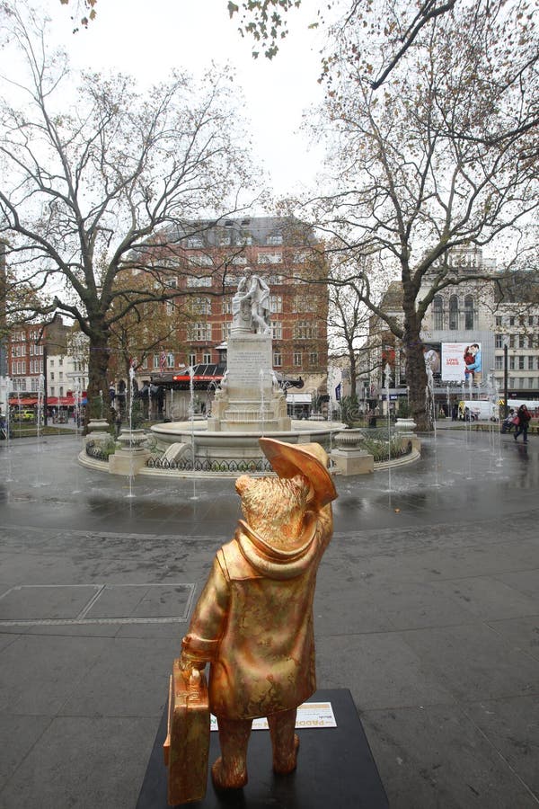 Paddington Bear Statue, London Editorial Stock Image Image of maida