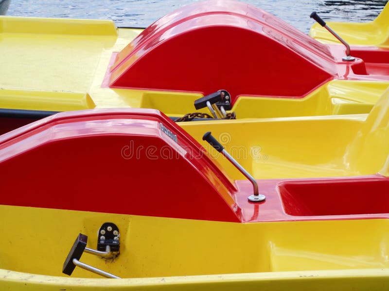 Paddle boats stock photo. Image of handle, parking, seat 77516654