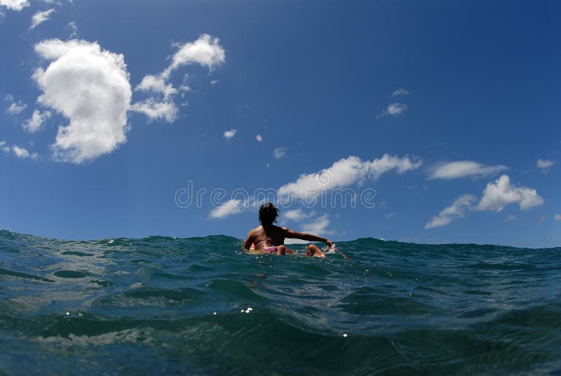 Paddle out