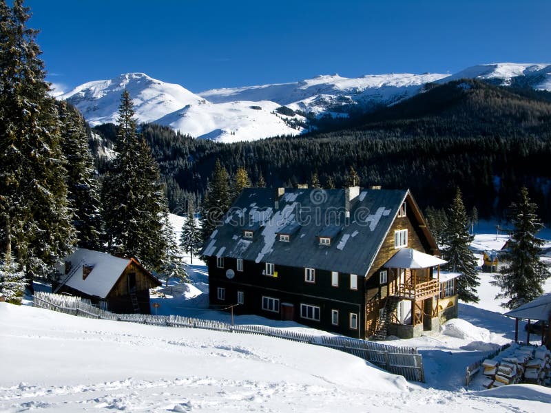 Padina chalet in Carpathian