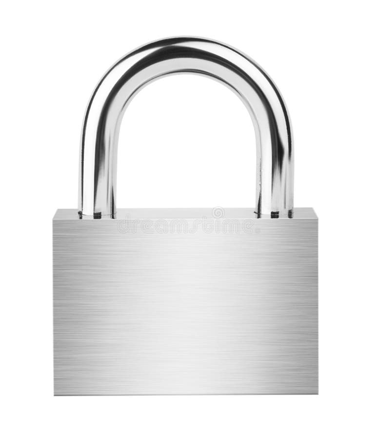 Padlock stock image. Image of code, symbol, isolated 15334905