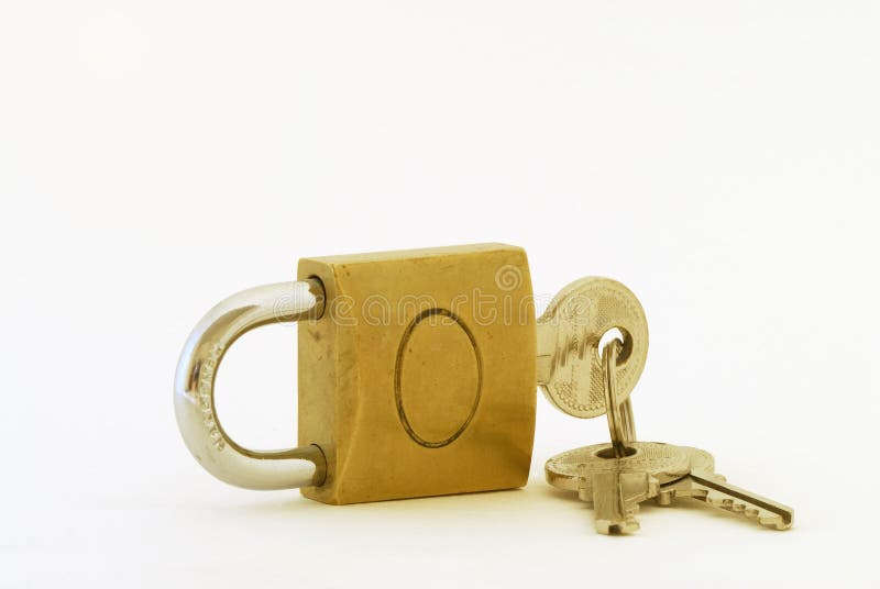 Padlock stock photo. Image of commerce, padlock, three 23723564