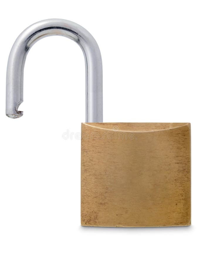 Padlock stock image. Image of closed, white, metallic 4151271