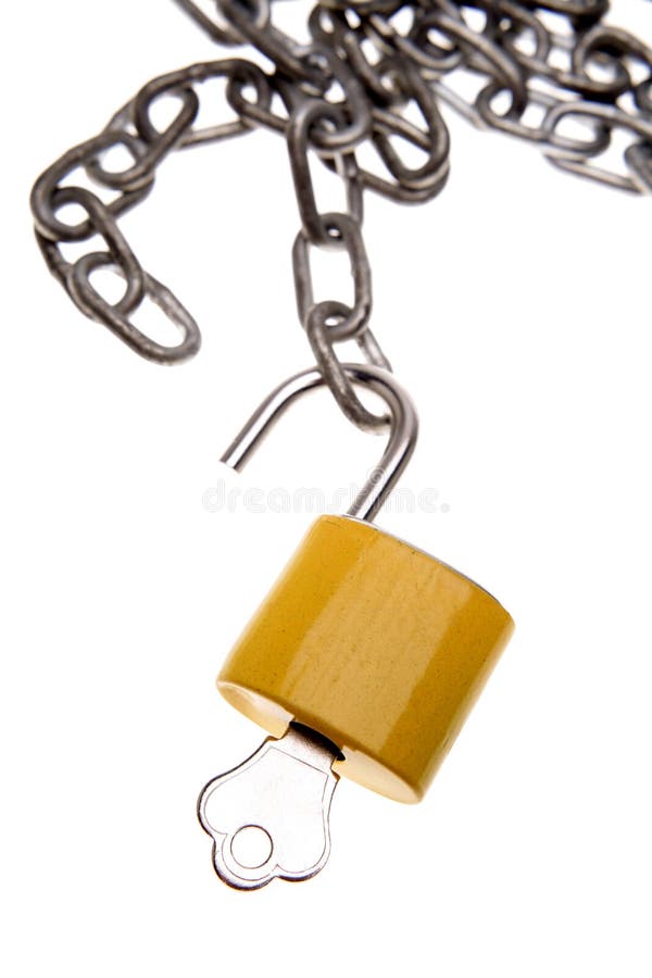 Padlock and chain stock photo. Image of padlock, summer 59212236