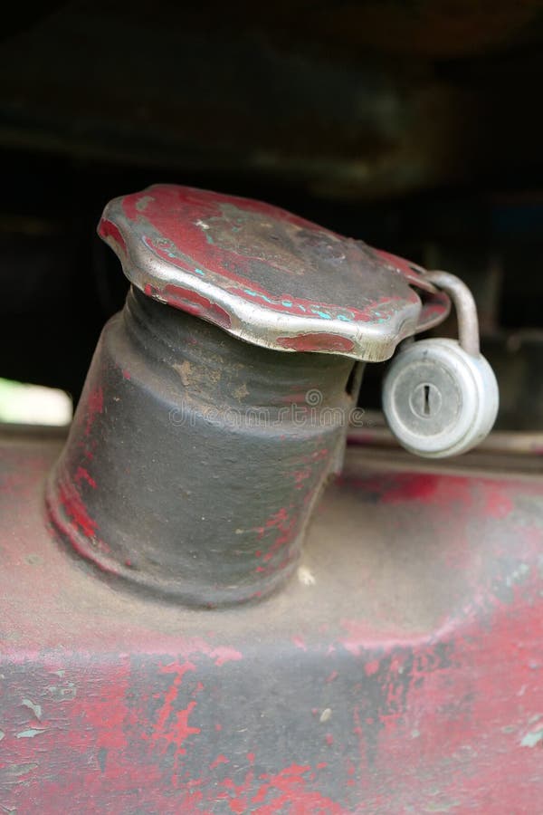 Padlock on Gas Tank of Truck Car Stock Image Image of fuel, padlock