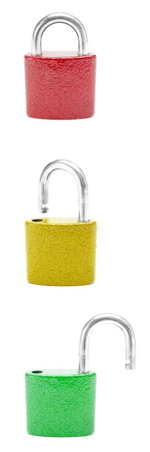 Padlock traffic light